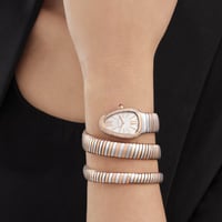 ساعة توبوقاس بألماس مزروع وخيارات لون المعدن