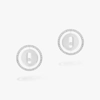 حلق لاكي موف بألماس وخيارات لون الذهب