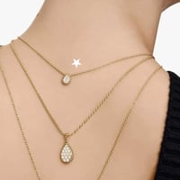 سلسال سيربن بوهيم اكس سمول بألماس وخيارات لون الذه...