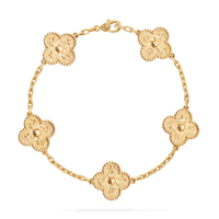 سوارة فنتج الامبرا الخمس وردات ذهب كامل