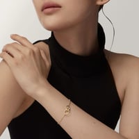 سوارة لوف الدبل بخيارات لون الذهب