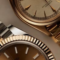 ساعة ديت جست بألماس على الرقم والطوق وخيارات المين...