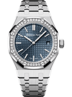 ساعة رويال اوك بألماس وخيارات لون المعدن