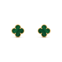 حلق فنتج الامبرا الوسط بخيارات الحجر ولون الذهب