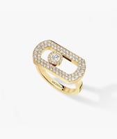 خاتم سو موف بألماس وخيارات لون الذهب