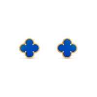 حلق فنتج الامبرا الوسط بخيارات الحجر ولون الذهب