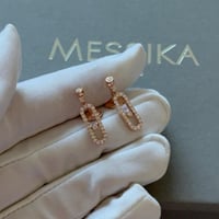 حلق موڤ بألماس وبجميع ألوان الذهب