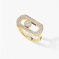 خاتم سو موف بألماس وخيارات لون الذهب