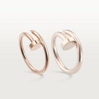 خاتم المسمار النحيف السادة بخيارات لون الذهب