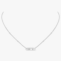 سلسال بيبي موف الأكبر بألماس وخيارات لون الذهب