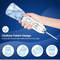 جهاز خيط الأسنان المائي المحمول H2Ofloss – تنظيف ف...