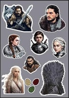 ستيكرات قيم اوف ثرونز