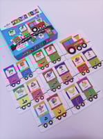 لعبة بازل قطار الحروف العربية للأطفال 58 قطعة - لت...