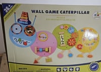 لوحة الأنشطة الحسية التعليمية من الخشب