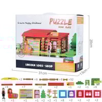 الأكواخ الخشبية - Lincoln Logs