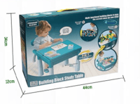 طاولة مكعبات ليجو للأطفال