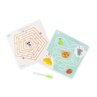 مجموعة متاهة تعلمية 24 بطاقة مزدوجة الوجهين لتنمية...