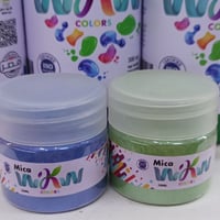 مجموعة ألوان مايكا 20 جم - 6 ألوان