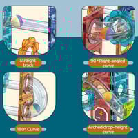 المكعبات المغناطيسية السحرية Magnetic Marble Run