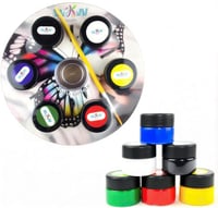 مجموعة الوان قماش 180جم وفرشاة