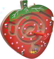 لعبة المتاهة المغناطيسية للأطفال – لوحة ألغاز خشبي...