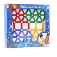 لعبة الأعواد المغناطيسية الهندسية (MAGNASTIX) - 10...