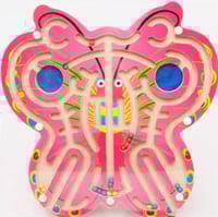 لعبة متاهة مغناطيس مربعة للأطفال - لتنمية التركيز