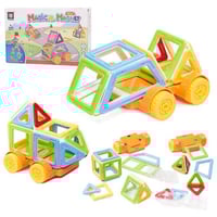 لعبة مكعبات بناء مغناطيسية - 68 قطعة لتنمية الإبدا...