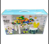 طاولة ليغو BLOCK للأطفال للعب الإبداعي والمرح