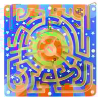 لعبة متاهة مغناطيس مربعة للأطفال - لتنمية التركيز