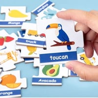 لعبة تكوين الكلمات الإنجليزية – 90 قطعة