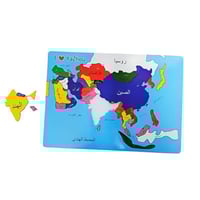 بازل خريطة قارة آسيا