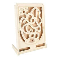 متاهة مونتيسوري القراصنة الخشبية ثلاثية الأبعاد لع...