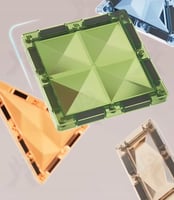 مكعبات/مربعات البناء المغناطيسية (Magnetic Tiles)...