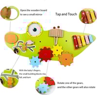 لوحة مونتيسوري الحسية التعليمية للأطفال – شكل تمسا...