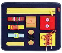 لعبة حقيبة قماشية تعليمية للأطفال - 14 وظيفة