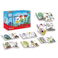 لعبة بازل المهن للأطفال لتعلم المهن وأدواتها بمتعة...