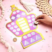 لوحة تحدي الـ 30 نشاطاً للطفل المسلم (فانوس الخير)