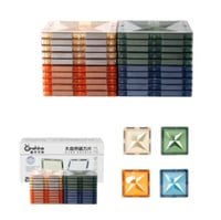 مكعبات/مربعات البناء المغناطيسية (Magnetic Tiles)...