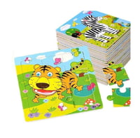 بازل 9 قطع لتعليم الأشكال والحيوانات
