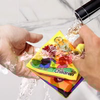 مجموعة كتب قماش تعليمية للأطفال - 6 قطع