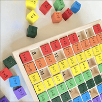 لوح تعليم الرياضيات