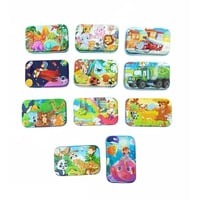 لعبة ساعة خشبية مطابقة الحيوانات للأطفال - تعزيز م...