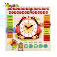 لوحة تقويم ووقت للأطفال - للتعليم المبكر الممتع