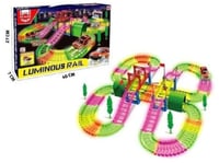 مسار السيارات المضيء