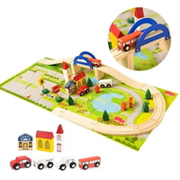 سكة جسر المدينة الخشبي