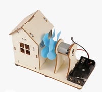 تجربة علمية مولد الرياح