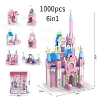 مكعبات تركيب ليجو 1000 قطعة – قصر