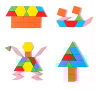 لعبة موازيك خشبية 125 قطعة لوح مونتيسوري تعليميه ل...