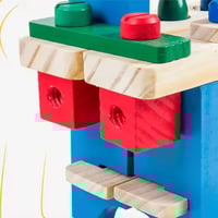 عدة النجّار الخشبية للأطفال